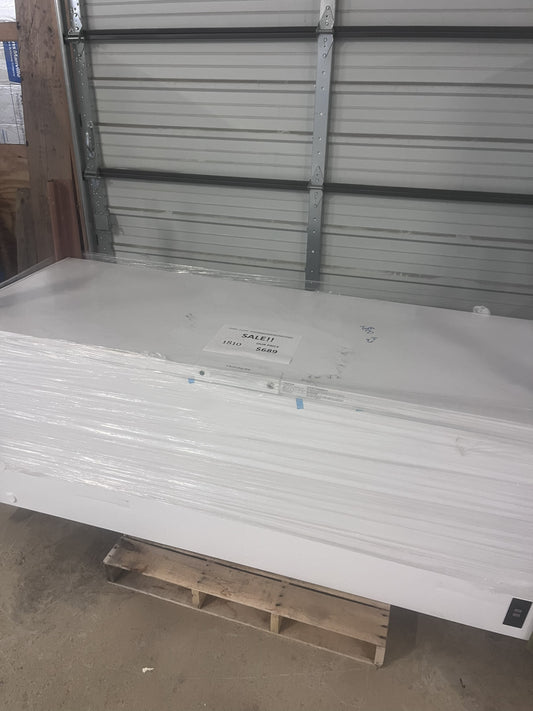 #1810- Frigidaire 24.8-cu ft Garage Ready Chest Freezer White