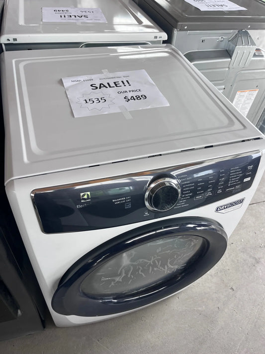 #1535- "Electrolux Front Load Perfect Steam™ Electric Dryer with Balanced Dry™ and Instant Refresh- 8cuft "