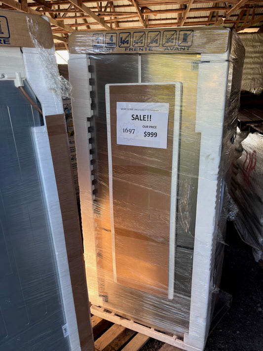 #1697- Frigidaire 31.5 in. 18 cu. ft. Counter Depth French Door Refrigerator in Fingerprint-Resistant Stainless Look