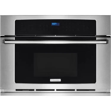 #1455- Electrolux EW30SO60QS 30" Built-In Convection Microwave Oven - WaveTouch Controls, Pull Down Door